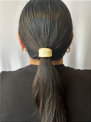 Prendedor cabelo Marmorizado - Ivory