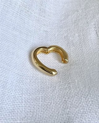 Piercing Fake Royal Heart Gold - Banhado a Ouro