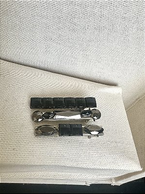 Presilhas cabelo Trio Black