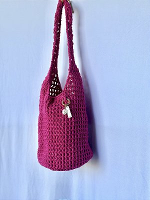Bolsa Crochê Angel - Fuscia
