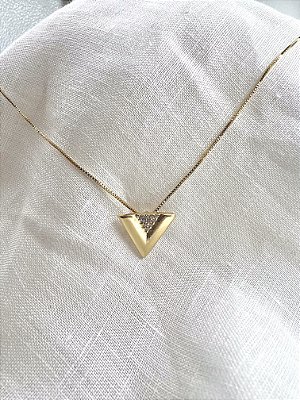 Colar Valentine - Banhado a Ouro