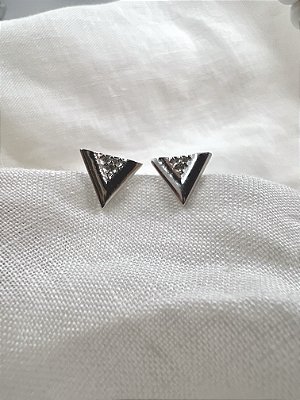 Brinco Valentine -Banhado a Ródio