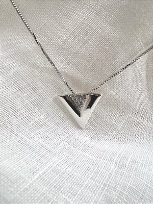 Colar Valentine - Banhado a Ródio