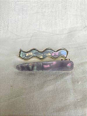 Presilhas Dupla Ondas - Azul