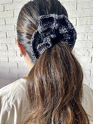 Scrunchie Crochê - Gum Amora