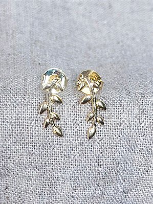 Brinco Campo Dourado - Banhado a Ouro