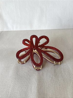 Piranha Metal Fleur - Vermelho