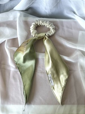 Scrunchie com Lenço - Greener