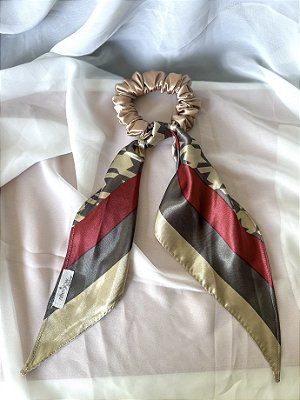 Scrunchie com Lenço - Sophie