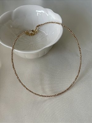 Colar de Cristais - Golden Hour