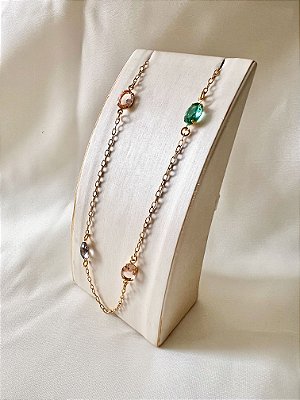 Colar Gargantilha Dream Alloy Banhado a Ouro 18k