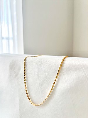 Colar Champagne Night Banhado a Ouro 18k