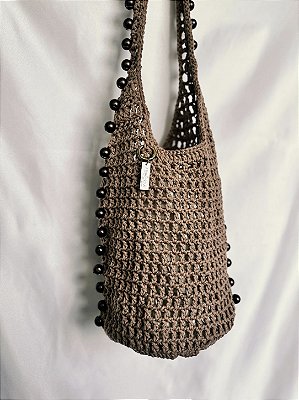 Bolsa Crochê Space Angel - Marrom