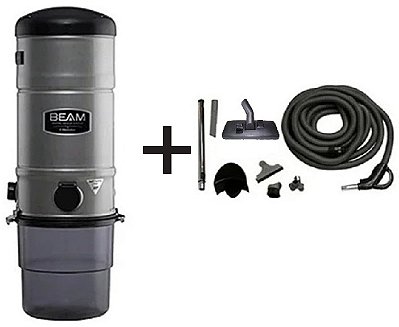 Central de Aspiração BEAM - SC335EA + Kit de acessórios com mangueira on/off