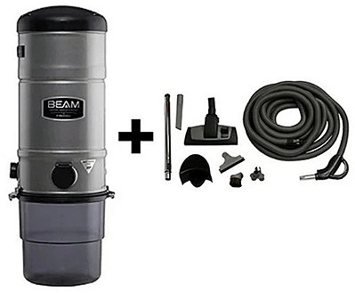 Central de Aspiração BEAM - SC335EA + Kit de acessórios com mangueira on/off