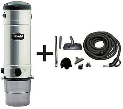 Central de Aspiração BEAM - SC 385EA + Kit de acessórios com mangueira on/off