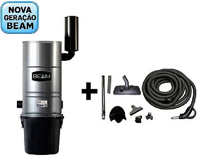Central de Aspiração BEAM 200 + KIT DE ACESSORIOS ON/OFF - NOVA GERAÇÃO BEAM