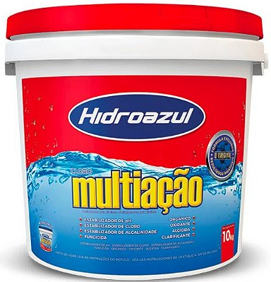 Balde de Cloro Multiação - 10KG