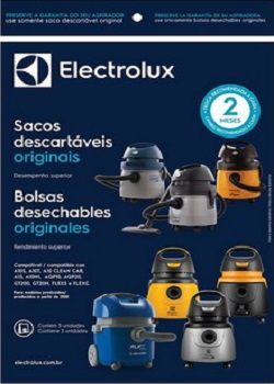 Sacos descartáveis para aspirador de pó Electrolux - A10 (produzidos após de 2010)