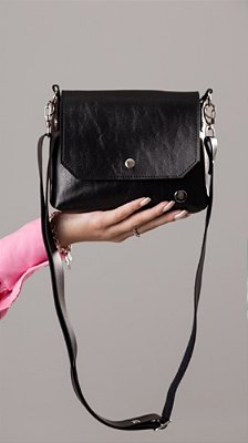 Bolsa Claudia Cor Preta - Tamanho P