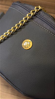 Pochete com Ferragem em dourado