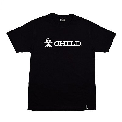 Camiseta Child Type 1 Color - Preto