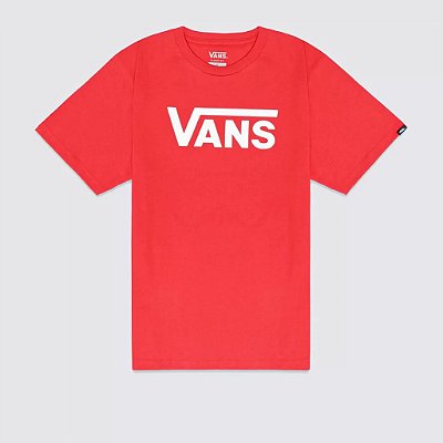 Camiseta Vans Juv Classic Vermelha V47063000300005 - 18964