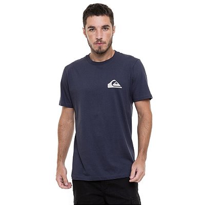 Camiseta Quiksilver Manga Curta Everyday Preto