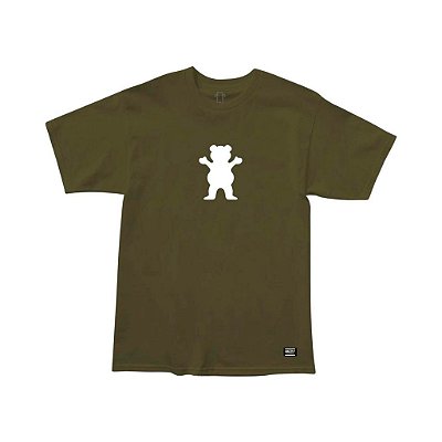 Camiseta Grizzly OG Bear - Verde Militar