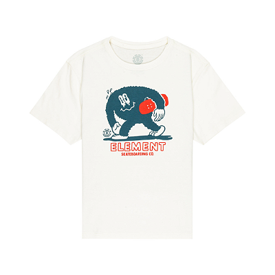 Camiseta Element Gorilla - Off White