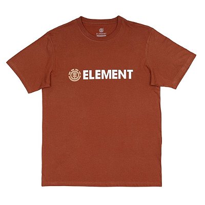 Camiseta Element Blazin Color - Marrom