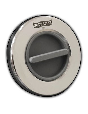 Dispositivo de Aspiração Premium Flat Aço Inox 316 (Tubo de 50mm)- SODRAMAR