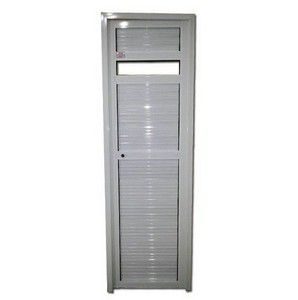 Porta P/ Sauna Aluminio Esquerda SOCALOR Prata