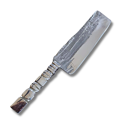 Cutelo Forjado 9" - 13mm de Espessura Fulltang Brut Forge - Lenhador Raiz