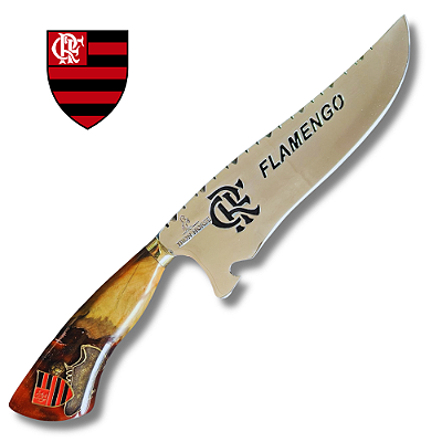 Faca Premium 10" Flamengo