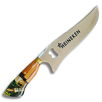 Faca Picanheira 10" Premium Heineken