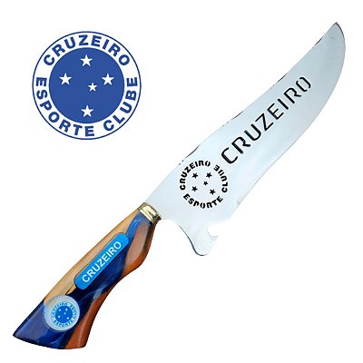 Faca Do Cruzeiro Picanheira Artesanal 10 polegadas em Aço Inox 420 – Personalizada 4mm