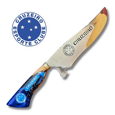 Faca De Churrasco Picanheira Do Cruzeiro 10" Personalizada - 4mm