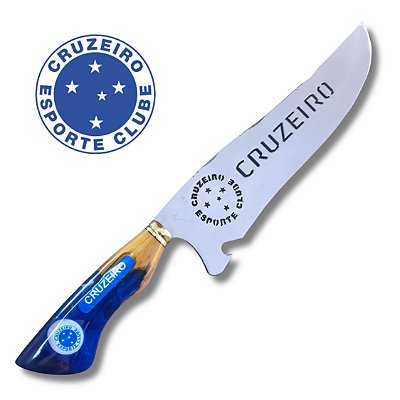 Faca Do Cruzeiro Picanheira Artesanal 10 polegadas em Aço Inox 420 – Personalizada 4mm