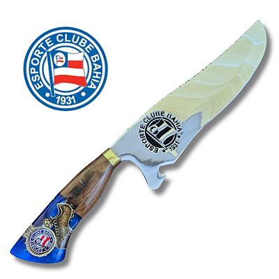 Faca Picanheira Artesanal 10 polegadas Do Bahia em Aço Inox 420 – Personalizada 4mm