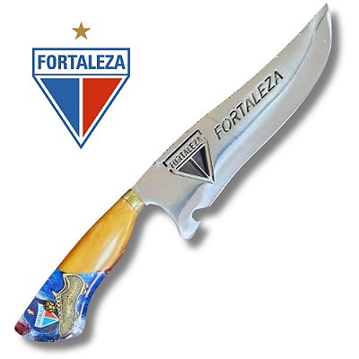 Faca De Churrasco Picanheira Do Fortaleza 10" Personalizada - 4mm