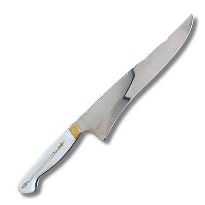 Faca Artesanal De Churrasco 9,5"