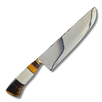 faca picanheira artesanal 10"