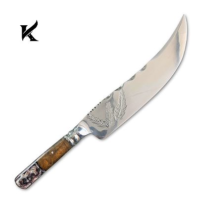 Faca Forjada 13,5" - Cabo Fulltang Inox 420 Cutelaria Artesanal