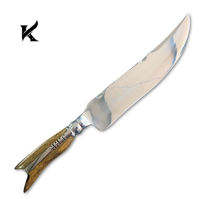 Faca Forjada 14" - Cabo Fulltang Inox 420 Cutelaria Artesanal