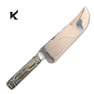 Faca Forjada 10" - Cabo Fulltang Inox 420 Cutelaria Artesanal