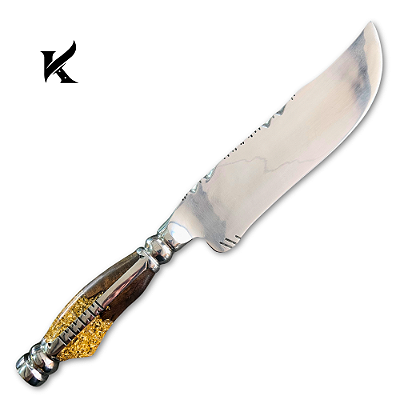 Faca Forjada 12" - Cabo Fulltang Inox 420 Cutelaria Artesanal