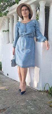 VESTIDO JEANS LIOCEL TENCEL 164
