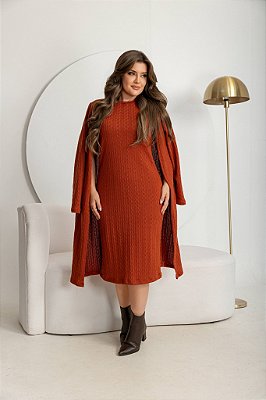 Vestido Com Cardigan Penelope 105
