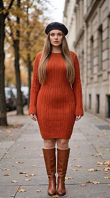 Vestido Tubinho Modal